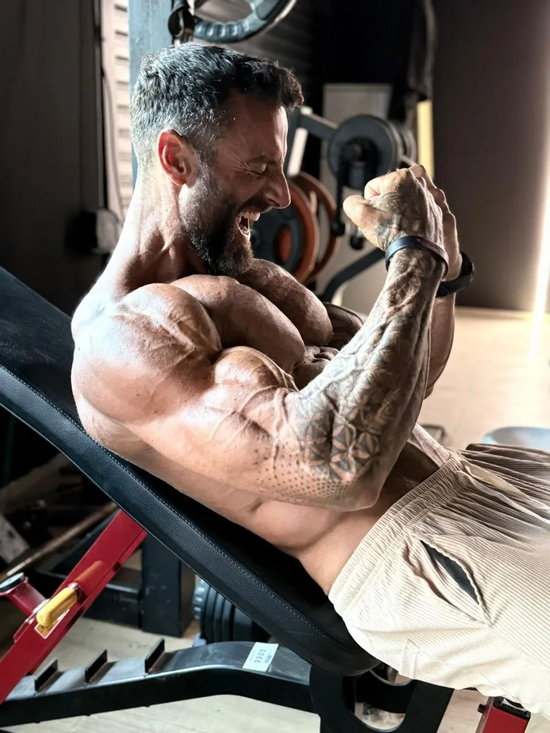 Tobi beim Training